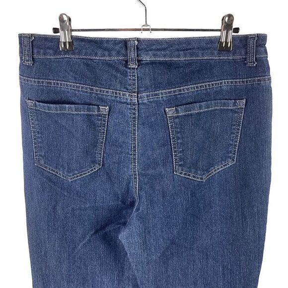 Basic Editions Bootcut Jeans 10M Women’s Dark Wash Pre-Owned [#4081] - Picture 6 of 6